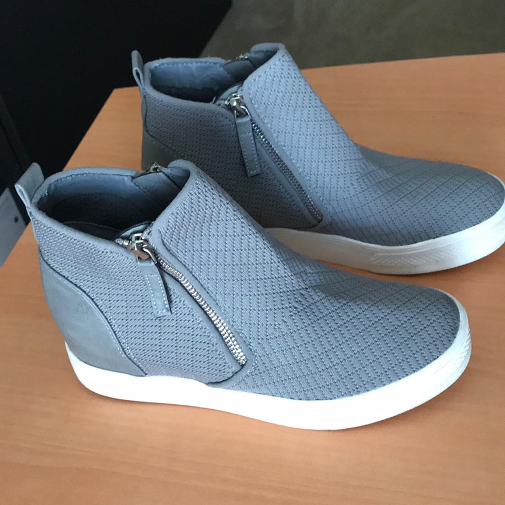 Steve Madden Camden Knit Wedge Sneakers